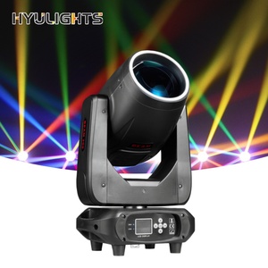 Luz de Cabeç<span class=keywords><strong>a</strong></span> Móvel 300W 14R RGB com Efeito Halo DMX512 para DJ, Clube, Palco, Disco, Performance ao Vivo, Equipamento de Nightclub - Product Image 1