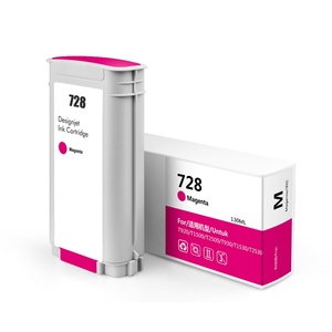 ชุดตลับหมึกพิมพ์ Supercolor Cmyk 4 สี รุ่น 728/728XL พร้อมชิป สำหรับเครื่องพิมพ์ HP T830/T730 - Product Image 6
