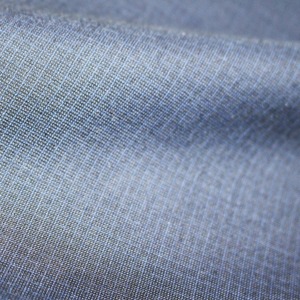 Sang Trọng Chải Kỹ Dài Chủ yếu Cotton-Cupro Sợi Nhuộm Vải Màu Xanh Hải Quân Trọng Lượng Nhẹ Suiting Cho Áo Khoác, Ăn Mặc Quần & Quần Giản Dị - Product Image 6