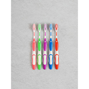 Accesorio limpiador de LENGUA 5P, cepillo de dientes, cerdas suaves, mango sónico PP, Material de silicona para uso doméstico, caja de embalaje - Product Image 1