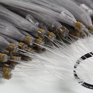 Extensiones de cabello con microanillas 613 Blonde Ombre Highlight, cabello humano virgen Remy, extensiones de cabello con microanillas para mujeres, belleza. - Product Image 6