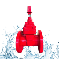 Vanne à opercule en fonte ductile OS&Y à tige montante avec siège métallique DN80-400 Classe 150 à bride API 600 Manuelle Industrielle Eau OEM