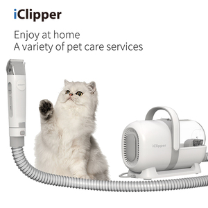Kit de Higiene para Animais de Estimação IClipper LM1 com Cortadores Plásticos, Aparadores e Escova Desembaraçadora para Remoção de Pelos de Cães e Gatos - Product Image 2