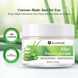 <span class=keywords><strong>Crema</strong></span> Facial de <span class=keywords><strong>Aloe</strong></span> <span class=keywords><strong>Vera</strong></span> y Vitamina C de Marca Privada OEM, 50 ml, Iluminadora, Hidratante, Reafirmante, Vegana, Cruelty-Free, Venta al por Mayor ODM - Product Image 5