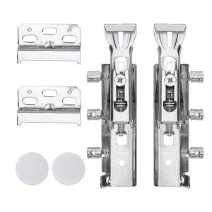 Supports muraux invisibles en métal pour armoires suspendues, supports d'angle pour bois - Product Image 1