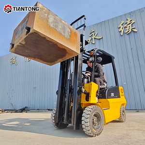 Gratis verzending 2 ton lithium batterij elektrische heftruck laag geluidsniveau voor magazijn fabriek binnen industriële logistiek handling - Product Image 3