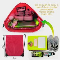 Sac à dos à cordon personnalisé en polyester 210D, lavable, souple, pliable, portable, multicolore, pour marathon et sports – Offre promotionnelle à prix abordable