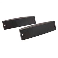 Yongjin 2411450 Feu de position LED rectangulaire noir, feu stop pour Polaris Ranger 400 570 800, feux LED pour voiture