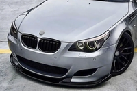 Pour BMW Série 5 M5 E60 E61 2005-2010 Accessoires extérieurs Pare-chocs avant Diffuseur Spoiler Protection Accessoire de voiture