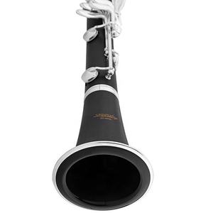<span class=keywords><strong>Clarinetto</strong></span> Seasound Factory OEM JYCL301S Economico a 17 Chiavi Argentato Strumento Musicale di Alta Qualità - Product Image 4