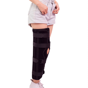 Inmovilizador de rodilla extraíble para hombres y mujeres, <span class=keywords><strong>rodillera</strong></span> segura y cómoda, estabilizador para recuperación, barra de aleación recta, férula para rodilla - Product Image 6