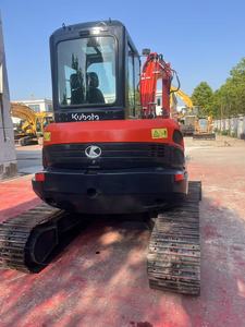 Venta caliente para la mini excavadora Kubota usada buena calidad precio barato Motor de marca japonesa 5 toneladas peso de funcionamiento Kawasaki - Product Image 6