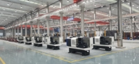Tour CNC horizontal à double broche numérique SX325 avec tête coulissante de 32 mm et 5 axes pour implants médicaux et pièces aérospatiales