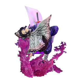 Kochou Shinobu <span class=keywords><strong>Kimetsu</strong></span> no Yaiba figurine d'action Nezuko Kamado figurine à collectionner modèle poupée jouets 22cm - Product Image 1