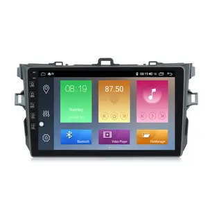 เครื่องเล่นติดรถยนต์,MEKEDE-M 9 "Android 10 Quad Core สำหรับ Toyota Corolla 07-11พร้อมวิทยุ WIFI GPS สเตอริโอ BT Carplay 4G SWC IPS