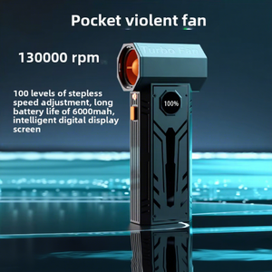 Ventilador Mini Turbo Jet USB Recarregável com Motor Sem Escovas, Ventilador Portátil para Remoção de Poeira - Product Image 5