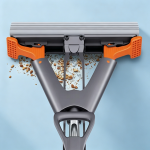 Mopa de Limpieza Personalizable de Fábrica, de Acero Inoxidable, Tipo Abrazadera, con Esponja Antibacteriana, Duradera y Sostenible, para Pisos de Hogar y Oficina - Product Image 4