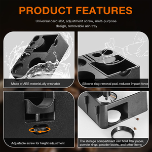 All-in-One Multifunction Espresso Tools Organizer ABS Tamping Station Base Tamper Holder - Product Image 5