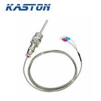 Sensor Suhu Tinggi Termistor Platinum Tipe Aviation Plug Pt100 Termokopel Termometer