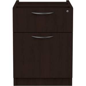 Meuble de rangement suspendu à 2 tiroirs Alera Valencia Series ALEVA552222ES Espresso - pour l'organisation 15,63 po. X 20,5 pouces X 19,25 pouces - Product Image 2