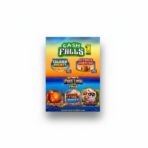 เกมส์ใหม่มาแรง! ชมตัวอย่างเกม Fire Link Cash Falls 5 เกมส์  แผงเกม HET จอแสดงผลแนวตั้งเดี่ยว ราคาถูก - Product Image 1