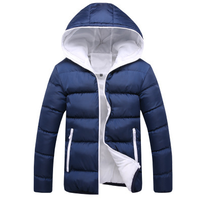 Drop Shipping High Quality Customized Men'S Down Jacket Winter Hoodie Coat