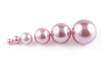 Perles d'imitation ABS multicolores perles avec trou perles acryliques libres rondes fausse perle pour boucle d'oreille collier bracelet bricolage artisanat