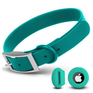 <span class=keywords><strong>Collar</strong></span> para Gato Moderno, de Lujo, Ajustable, Hecho a Mano, de Nailon Suave, Ecológico, con Rastreador GPS AirTag, Diseño Sólido e Impermeable - Product Image 3