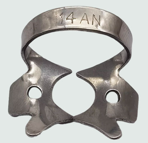 Ekstraktor Forceps Dam tang pukulan instrumen baja tahan karat gigi karet penjepit Dam - Product Image 1