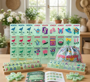 Ensemble <span class=keywords><strong>de</strong></span> Mahjong Américain <span class=keywords><strong>de</strong></span> Luxe Moderne Personnalisé, en Acrylique Matcha Pearl Garden, Portable, Écologique, Fait Main, <span class=keywords><strong>Jeu</strong></span> <span class=keywords><strong>de</strong></span> Société et <span class=keywords><strong>de</strong></span> Divertissement, Cadeau - Product Image 4
