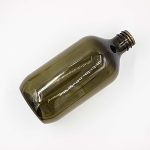 <b>Plastic</b> <b>Empty</b> <b>Bottle</b> 500Ml Refillable For Daily Chemical Packaging With Pump Round Shoulder Pet Material - Product Image 1