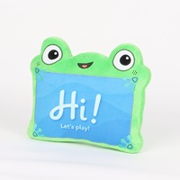 Nouveauté en stock : Adorable jouet en peluche douce, simulation de coussin, rembourré de coton PP, cadeau idéal pour les enfants