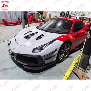 Kit carrosserie Z-ART <span class=keywords><strong>488</strong></span> <span class=keywords><strong>GT3</strong></span> pour <span class=keywords><strong>Ferrari</strong></span> <span class=keywords><strong>488</strong></span> GTB, kit carrosserie en fibre de carbone sèche pour <span class=keywords><strong>Ferrari</strong></span> <span class=keywords><strong>488</strong></span> 2015-2019 <span class=keywords><strong>GT3</strong></span> - Product Image 5