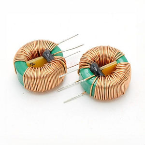 Inductor de modo común 18*10*7 - 20MH, diámetro de cable de 0.5, corriente de 4A, anillo verde, filtro EMC en forma de anillo, bobina inductora - Product Image 3