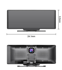Caméra de tableau de bord 4K 10,26 pouces avec rétroviseur, Wi-Fi, CarPlay & Android Auto, double objectif, <span class=keywords><strong>enregistreur</strong></span> vidéo de voiture, GPS, surveillance 24h/24, AUX, Bluetooth, <span class=keywords><strong>application</strong></span> - Product Image 4