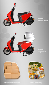 Scooter électrique de livraison Yadea EEC à longue autonomie, batterie au lithium 72V 4000W, pour adultes - Product Image 5