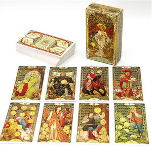 Jeu de tarot personnalisé avec <span class=keywords><strong>des</strong></span> illustrations de cartes sur mesure pour les <span class=keywords><strong>voyants</strong></span>, les conseillers psychiques, les divertissements de fête et les collectionneurs - Product Image 3