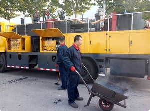 Mélange de bitume <span class=keywords><strong>froid</strong></span> 100% déchets d'asphalte recyclés pour la réparation de routes entretien de la chaussée réparation de nids-de-poule - Product Image 4