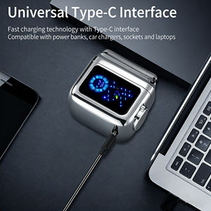 Novedades 2026: Afeitadora <span class=keywords><strong>El</strong></span>éctrica de Lámina Metálica con 5 Cuchillas Recíprocas para Hombre, Rasuradora de <span class=keywords><strong>Barba</strong></span> IPX6, Recortadora de Pelo - Product Image 4