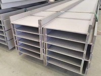 Poutres en acier inoxydable 304 321 certifiées de qualité supérieure, en forme de H, avec finition 8K, service de soudage OEM/ODM