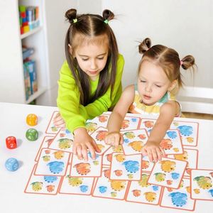 Toddler Brain Teaser Interactive Battle Game Find the Bigger Dinosaur <b>Puzzle</b> Montessori Toy for Kids - Product Image 3