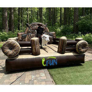 Toro Mecánico Inflable Certificado EN14960, Material de PVC, Tamaño Personalizable, Uso Comercial en Exteriores, Rodeo - Product Image 2