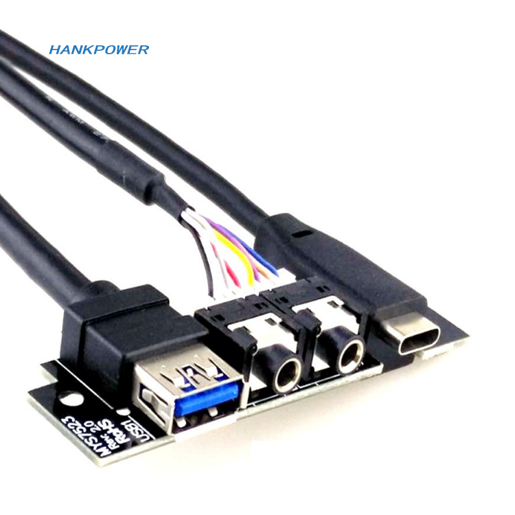High Quality Mini PC <strong>Case</strong> PCB USB3.0/Hd Audio/Type C <strong>3.0</strong> Computer <strong>Front</strong> <strong>Panel</strong> <strong>USB</strong> Data Cable