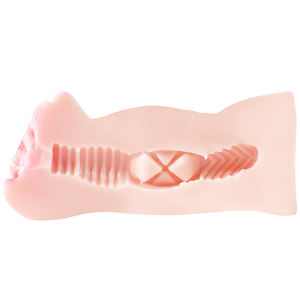 Netphi yetişkin Masturbators cep kedi Stroker 2 sıkı vajina kanalları ile gerçekçi TPE şişme kadın erkekler için - Product Image 5