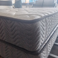Matelas en mousse économique de fermeté moyenne, norme britannique, pour l'école et l'hôtellerie, idéal pour les chambres d'étudiants et les appartements, prix d'usine