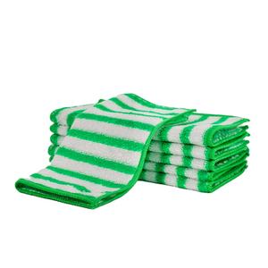 Serviette en microfibre double face épaisse pour la cuisine Fournitures de nettoyage en bambou Produits de nettoyage polyvalents en bambou - Product Image 1