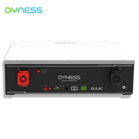 Batterie lithium intelligente DYNESS DL5.0C 6000 cycles, 5 kWh, pour système solaire domestique, 51,2 V 100 Ah, compatible avec l'onduleur Victron.