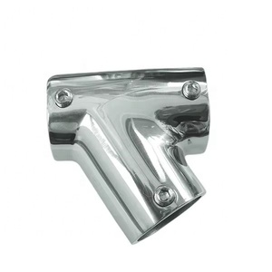 Herraje marino de acero inoxidable 316 de alta resistencia para toldo bimini, con riel de montaje, mordaza articulada deslizante para tubo de 7/8 pulgadas, accesorio para toldo de yate y barco - Product Image 1