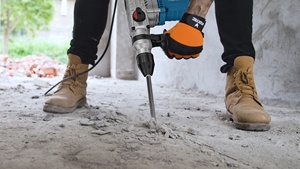 HERZO Demolition Jack Hammers <span class=keywords><strong>50J</strong></span> Herramientas de construcción 1850RPM Hammer Drill 1600W - Product Image 5