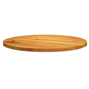 Small Round Solid <strong>Pine</strong> Wood Restaurant Table <strong>Desk</strong> Tops - Product Image 1